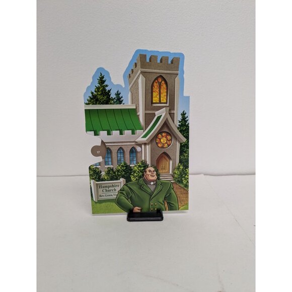 Clue Mysteries Board Game Replacement Parts Character Wheel 2005 Reverend Green - Picture 1 of 2